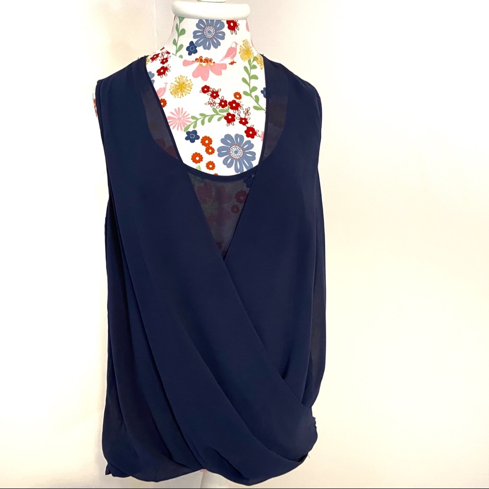 Kut from the Kloth Faux Wrap Blouse